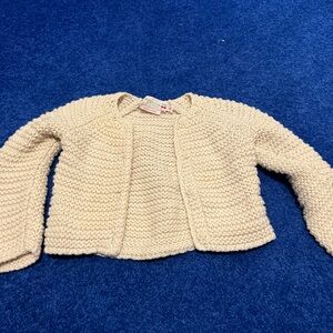 Bonpoint Cream Knit Sweater